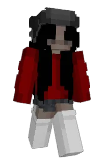 Front of parce's skin