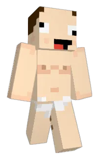 Front of GigaRick's skin