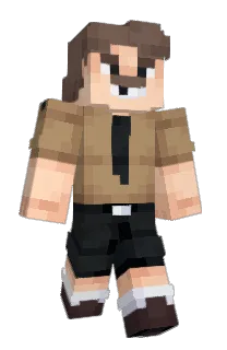 Front of GUBche's skin
