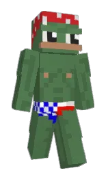 _B0ng's Minecraft skin wearing the Migrator cape