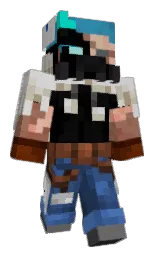 alto and black Minecraft skin — Classic model