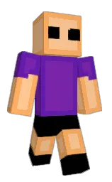 koromiko and black Minecraft skin — Classic model