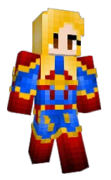 suzlala's Minecraft skin wearing the Migrator cape