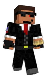 JklMc's Minecraft skin wearing the Hero cape