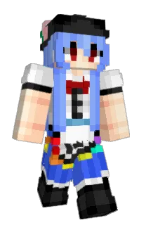 Front of Minecraft skin