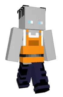 Front of SteinzeitLeguan's skin