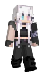 mine shaft and soft peach Minecraft skin — Slim model — first worn by HaylStone
