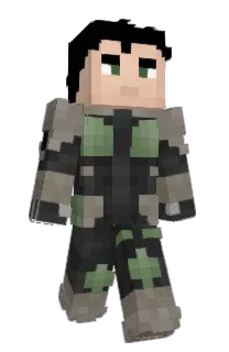 Front of Minecraft skin
