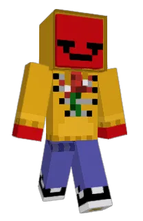 Front of Antahony's skin