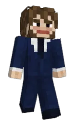 black marlin and big stone Minecraft skin — Slim model
