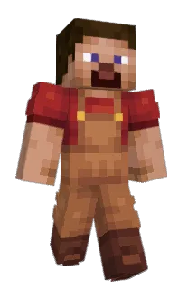Front of Minecraft skin