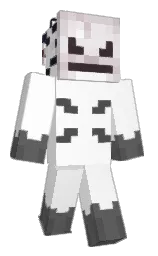 white and scorpion Minecraft skin — Classic model