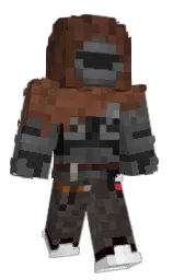 quincy and saddle Minecraft skin — Classic model — first worn by Lmemon