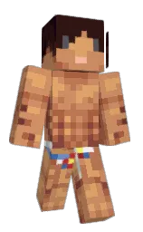 SuperFlaccid's Minecraft skin wearing the Migrator cape