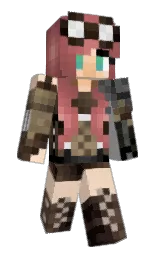 mionedes's Minecraft skin wearing the Pan cape