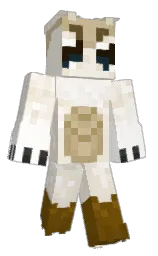 merino and bianca Minecraft skin — Slim model — first worn by choccowaffle