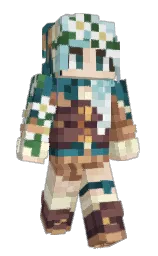 Slim Minecraft skin