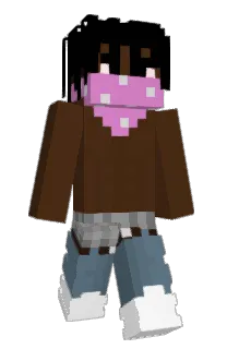 Front of Tragady's skin