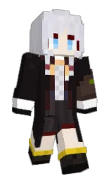 FLoveForever's Minecraft skin wearing the Migrator cape