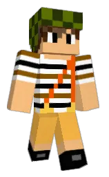Katakurito's Minecraft skin wearing the Builder cape