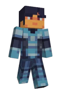 80qP Minecraft avatar full body