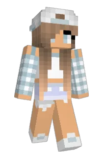 80sEmily Minecraft avatar full body