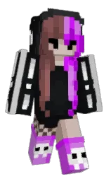 Avarionaa's Minecraft skin wearing the Pan cape