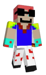 GoldenOrigin's Minecraft skin wearing the Migrator cape
