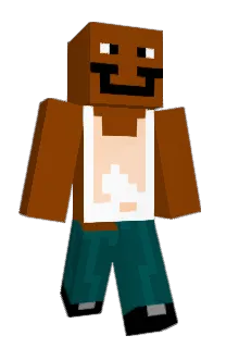 Front of Minecraft skin