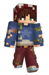 Front of SockNap's skin