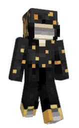VGearV's Minecraft skin wearing the Migrator cape