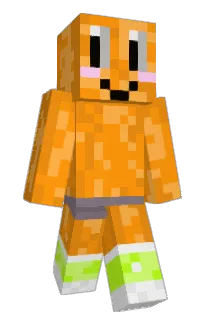 Front of Minecraft skin