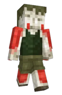 Front of Alganaut's skin