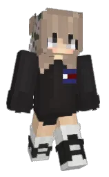 Taned's Minecraft skin wearing the 15th Anniversary cape
