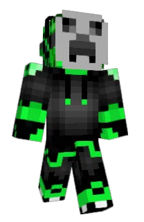 Front of Kostianoid's skin