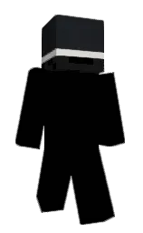 cod gray and shark Minecraft skin — Slim model — first worn by zervation