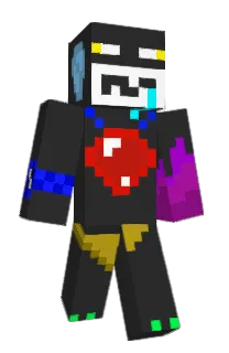 Front of Nardcoo's skin