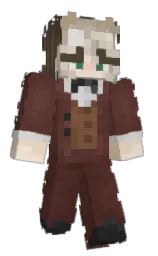 buccaneer and congo brown Minecraft skin — Classic model