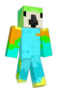 Front of Minecraft skin