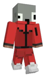 persian red and stack Minecraft skin — Classic model