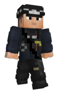 Front of Valihigh's skin