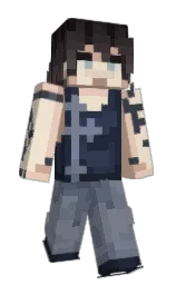 Slim Minecraft skin