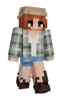 Front of C3ASHIE's skin