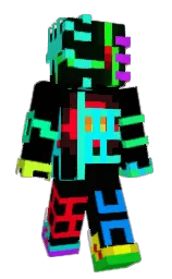 black and deep fir Minecraft skin — Slim model