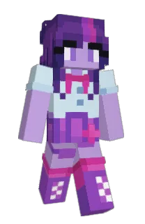Front of BellaDef's skin