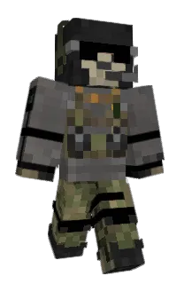 Front of Minecraft skin