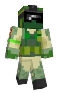Front of Minecraft skin