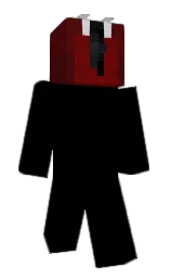 dark burgundy and mahogany Minecraft skin — Slim model — first worn by Tamariiiiii