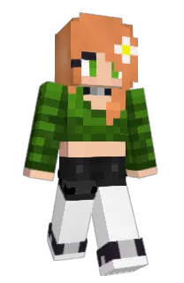 Front of ManaRoll's skin