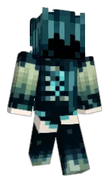 swamp and nile blue Minecraft skin — Classic model — first worn by ManyBug7216